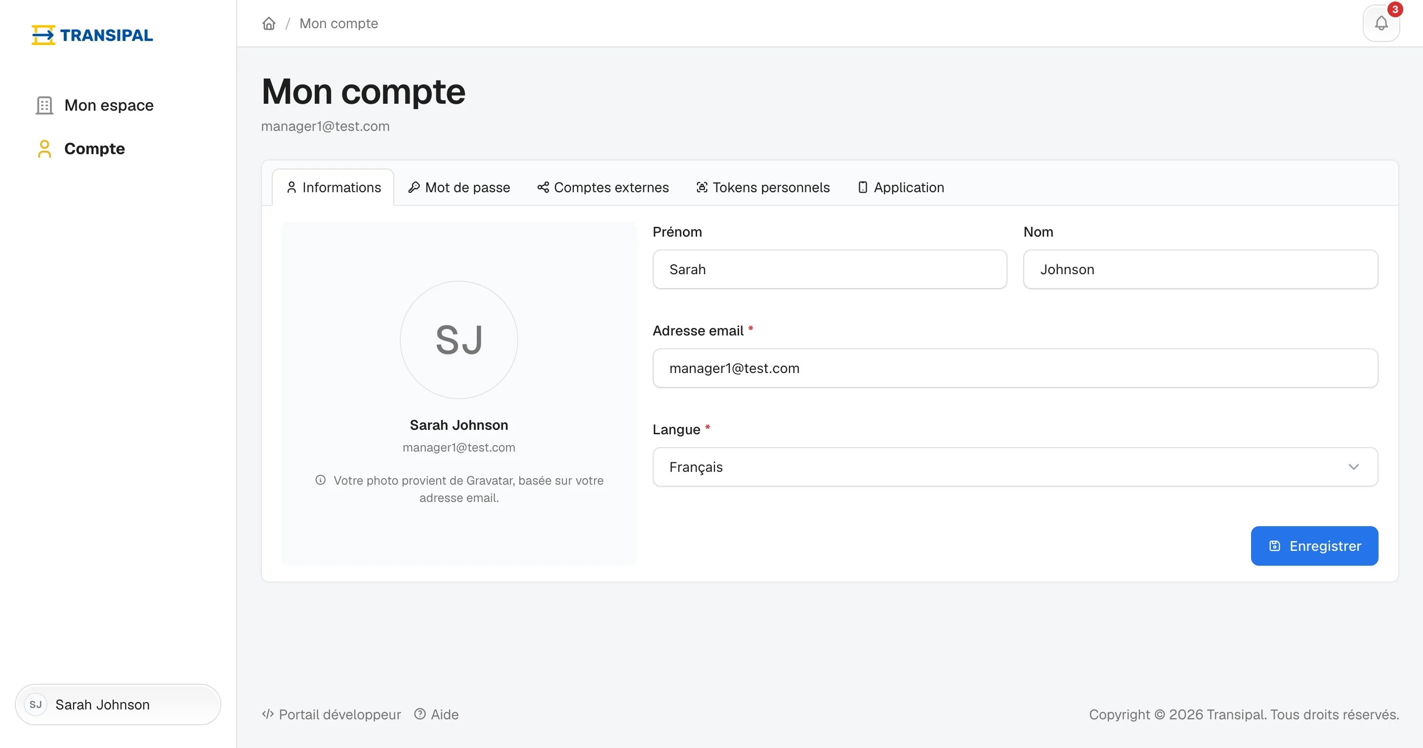 Votre compte